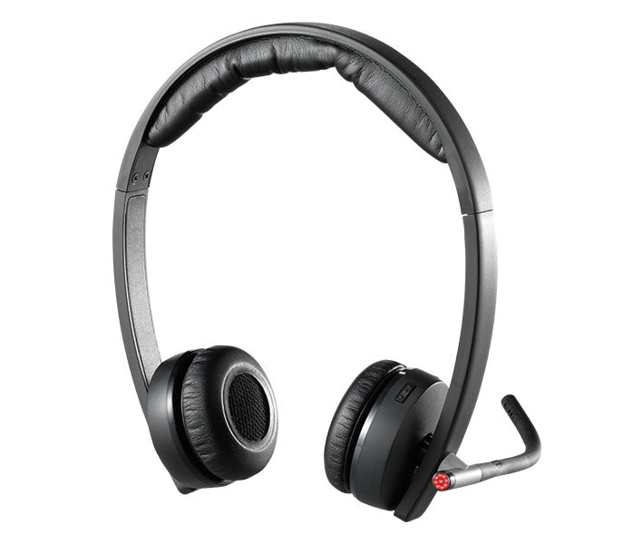 Logitech H820E Auriculares Inalambricos con Microfono - Autonomia hasta 10h - Diadema Ajustable - Controles en Auricular - Color Negro