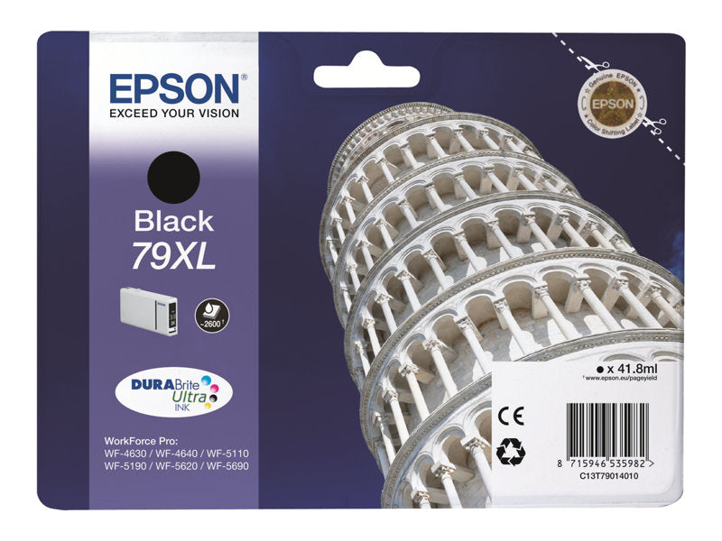 Epson 79XL T790140 Negro Tinta Original
