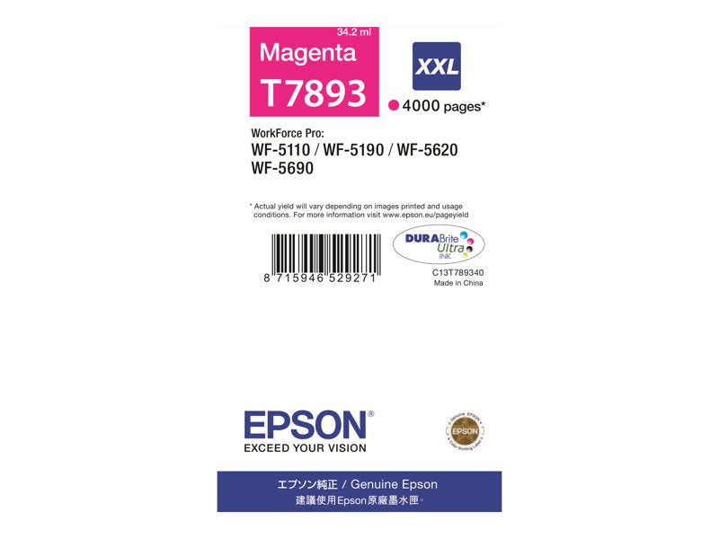 Epson T789340 Magenta Tinta Original