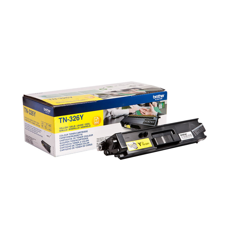 Brother TN326 Amarillo Cartucho de Toner Original - TN326Y