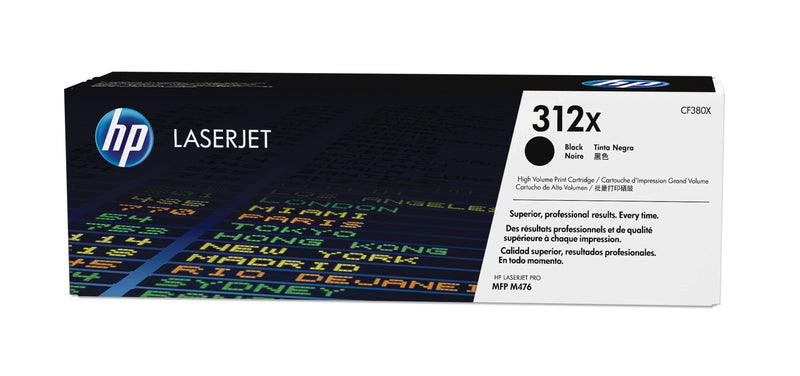 HP CF380X Negro Cartucho de Toner Original - 312X