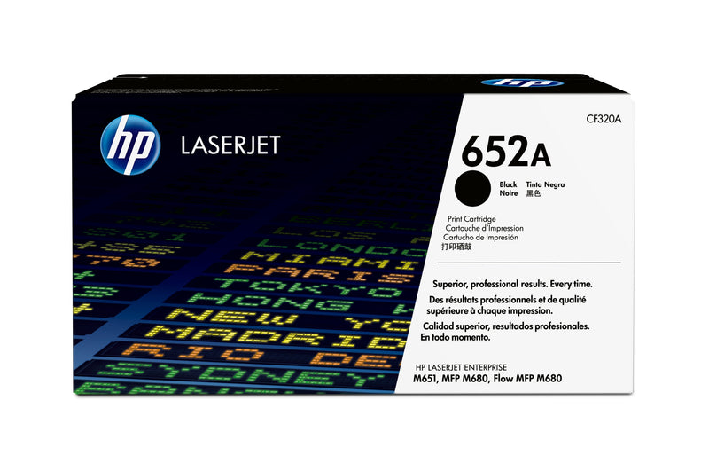 HP CF320A Negro Cartucho de Toner Original - 652A
