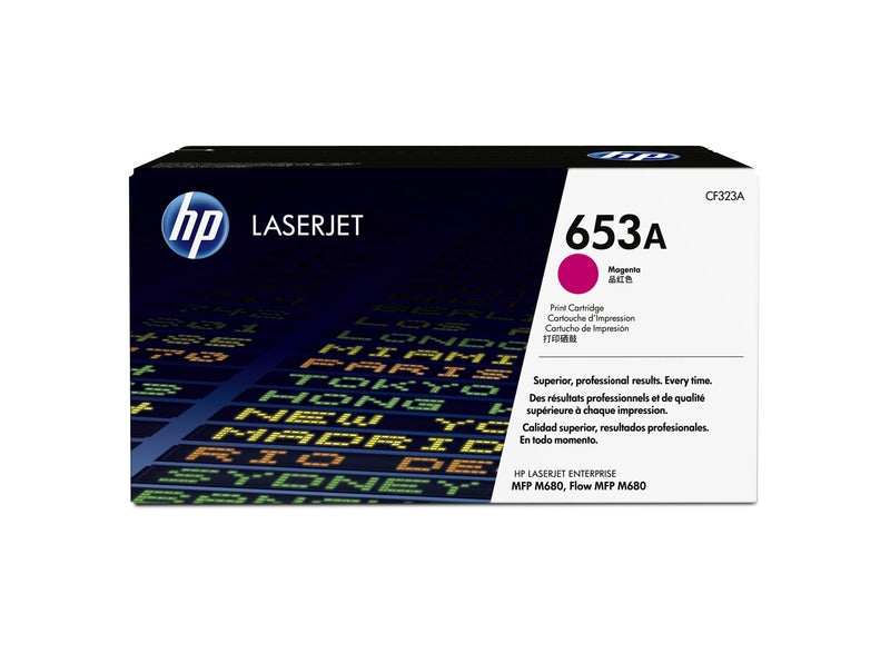 HP CF323A Magenta Cartucho de Toner Original - 653A