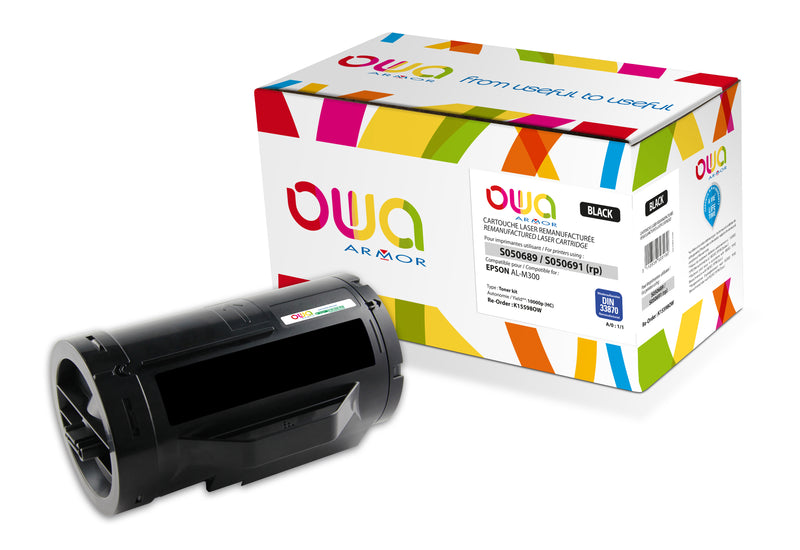 Armor Owa S050691 Negro Cartucho de Tóner Compatible Premium Epson