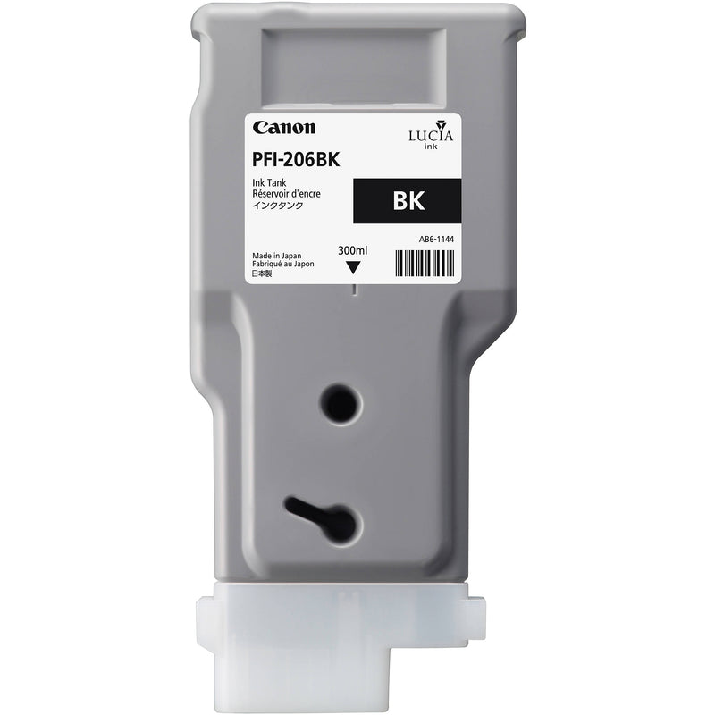 Canon PFI206BK Negro Cartucho de Tinta Original