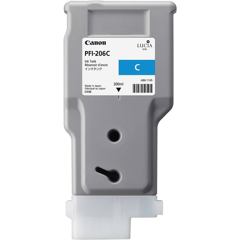 Canon PFI206C Cian Cartucho de Tinta Original