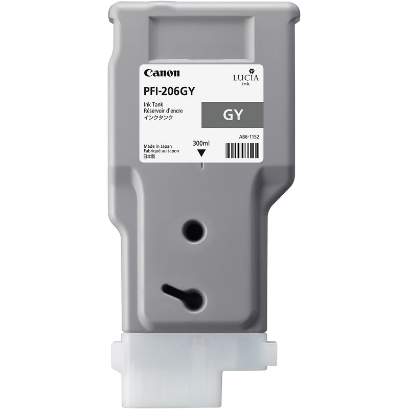 Canon PFI206GY Gris Cartucho de Tinta Original