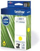 Brother LC22E Amarillo Cartucho de Tinta Original - LC22EY
