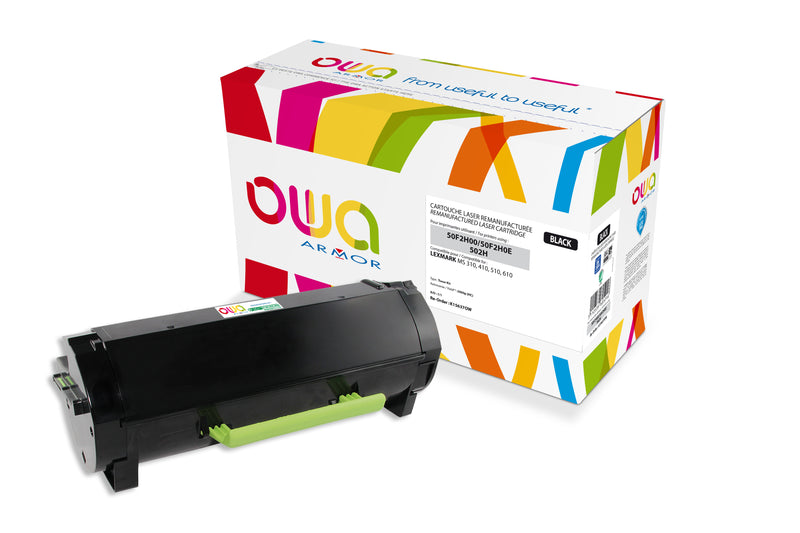 Armor Owa 50F2H00 Negro Cartucho de Tóner Compatible Premium Lexmark