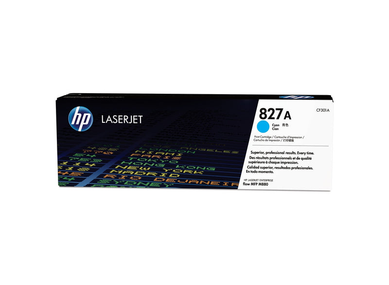 HP CF301A Cyan Cartucho de Toner Original - 827A