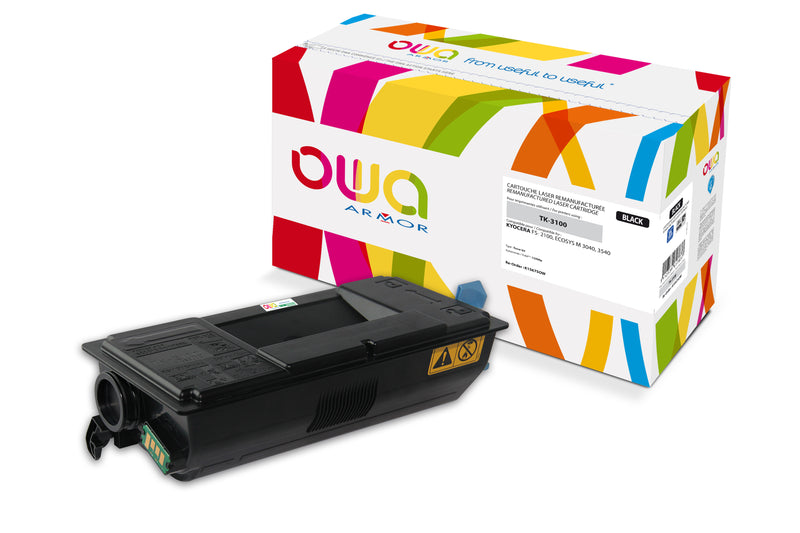 Armor Owa TK3100 Negro Cartucho de Tóner Compatible Premium Kyocera
