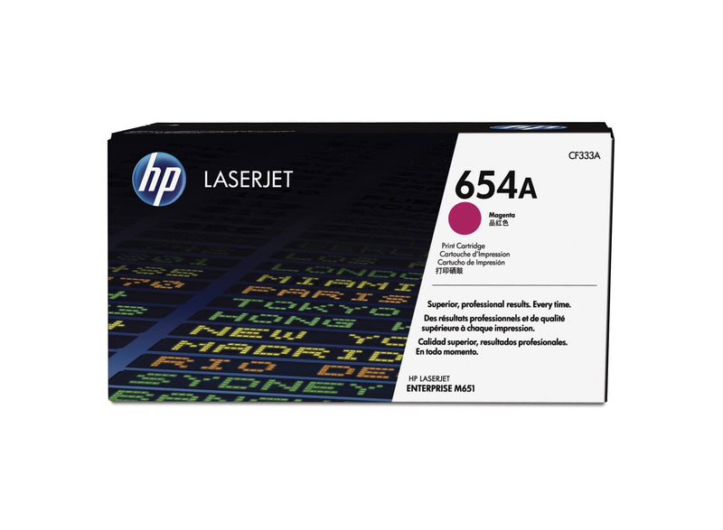 HP CF333A Magenta Cartucho de Toner Original - 654A