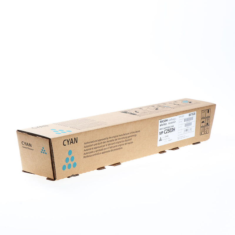 Ricoh Aficio MP-C2503SP/MP-C2003SP/MP-C2004SP/MP-C2504SP Cyan Cartucho de Toner Original - 841928