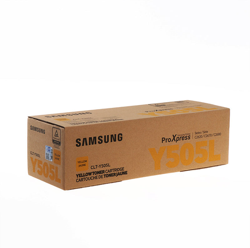 Samsung CLTY505L   SU512A Amarillo Cartucho de Tóner Original