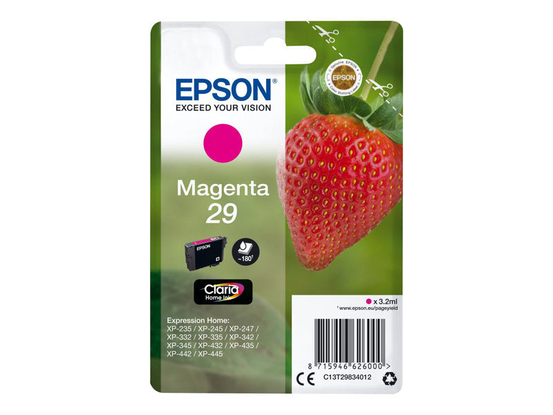 Epson 29 T298340 Magenta Tinta Original