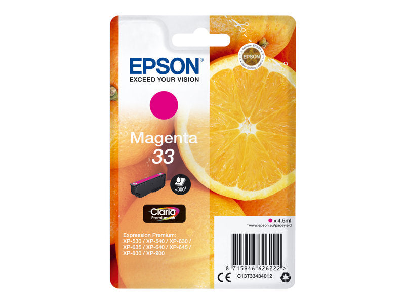 Epson 33 T334340 Magenta Tinta Original