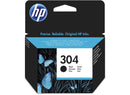 HP 304 Negro Cartucho de Tinta Original - N9K06AE