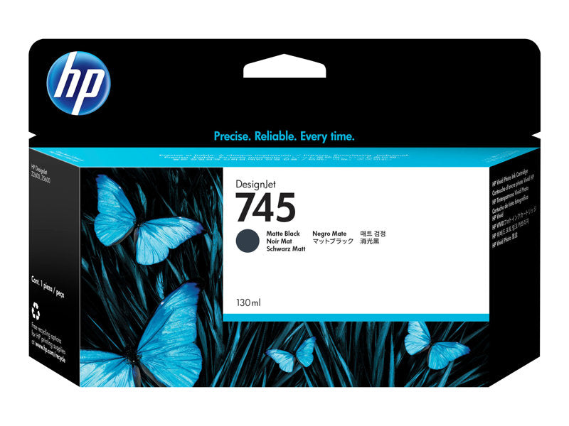 Hp 745 F9J99A Negro Mate Cartucho de Tinta Original