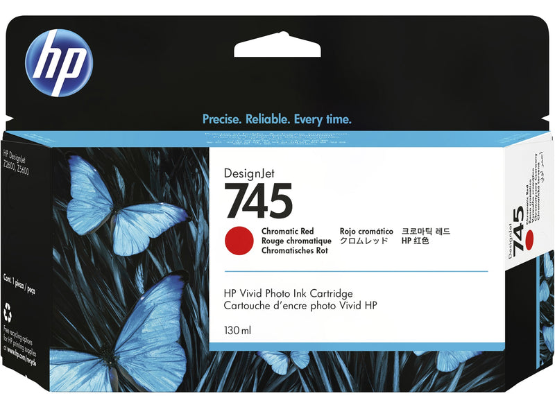 Hp 745 F9K00A Rojo Cromático Cartucho de Tinta Original