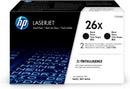HP CF226X Negro Pack de 2 Cartuchos de Toner Originales - 26X