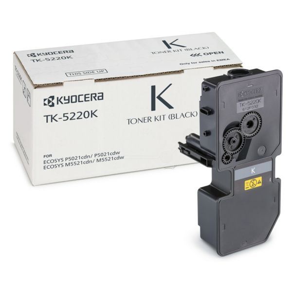 Kyocera TK5220 Negro Cartucho de Toner Original - Reemplaza 1T02R90NL1/TK5220K