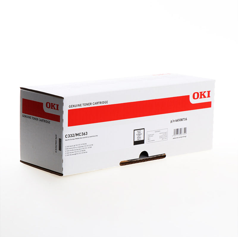 OKI C332DN/MC363DN/MD363DN Negro Cartucho de Toner Original - 46508716