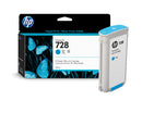 HP 728 Cyan Cartucho de Tinta Original - F9J67A
