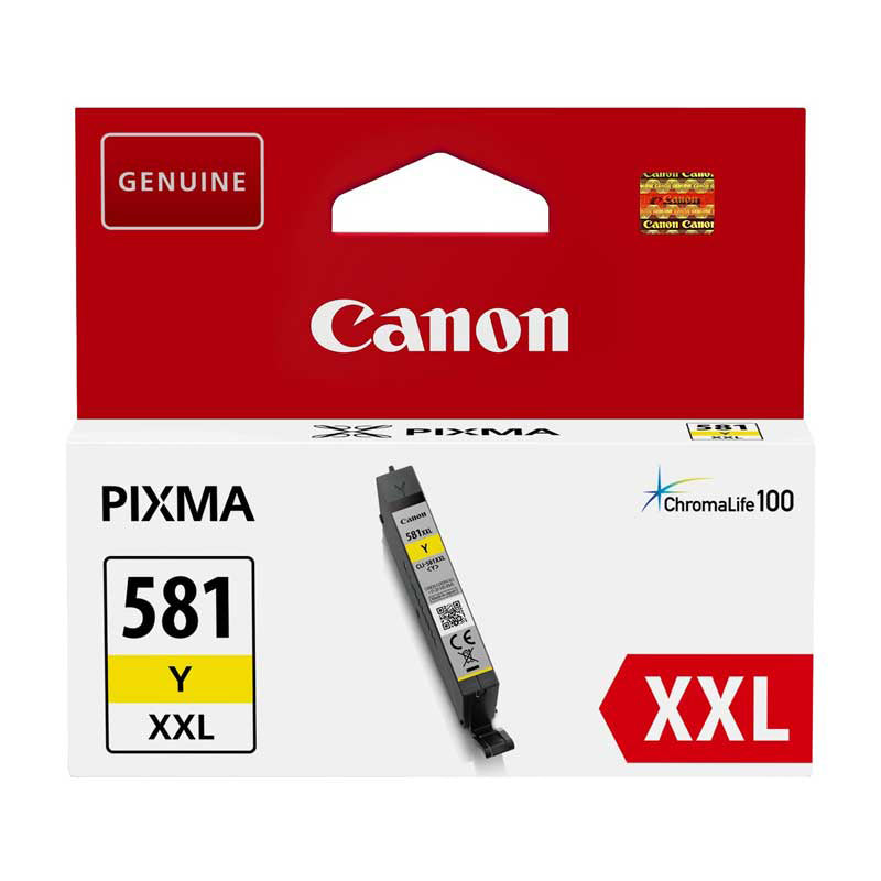 Canon CLI581YXXL Amarillo Tinta Original