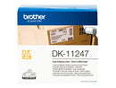 Brother DK11247 - Etiquetas Originales Precortadas para Envios Grandes - 103x164 mm - 180 Unidades - Texto negro sobre fondo blanco