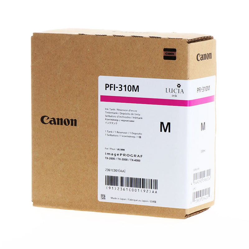 Canon PFI310 Magenta Cartucho de Tinta Original - 2361C001