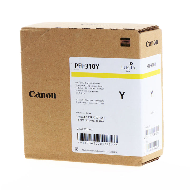 Canon PFI310 Amarillo Cartucho de Tinta Original - 2362C001