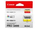 Canon PFI1000 Amarillo Cartucho de Tinta Original - PFI1000Y/0549C001
