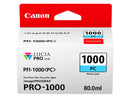 Canon PFI1000 Cyan Photo Cartucho de Tinta Original - PFI1000PC/0550C001