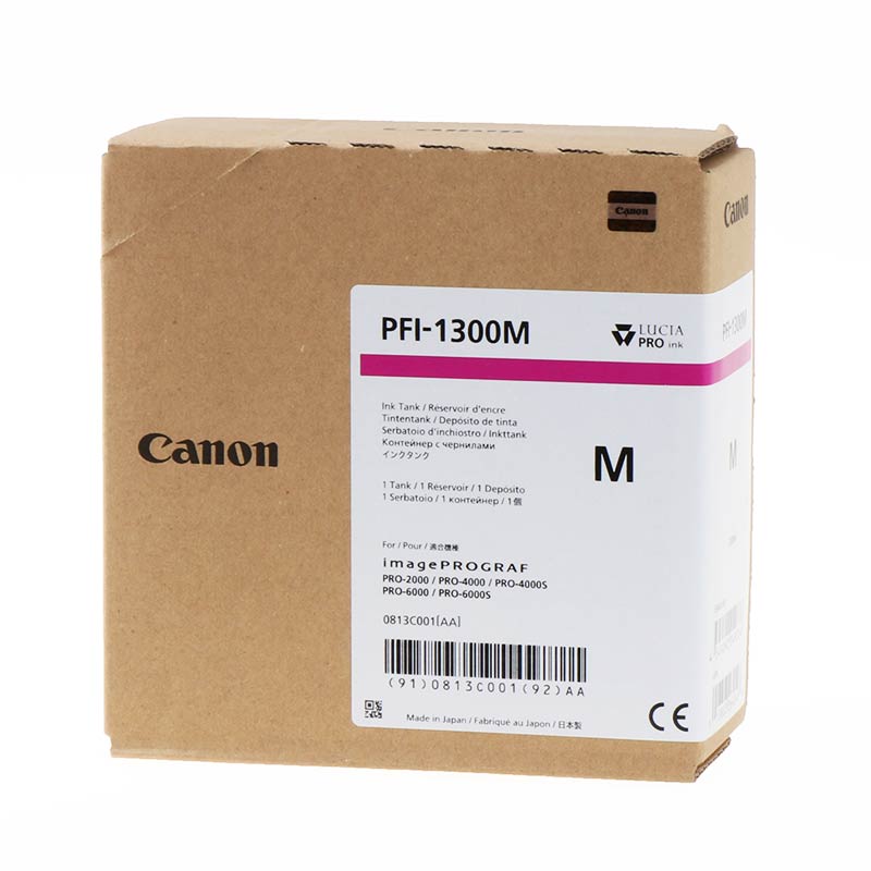 Canon PFI1300M Magenta Cartucho de Tinta Original