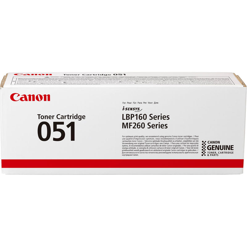 Canon 051 Negro Cartucho de Toner Original - 2168C002