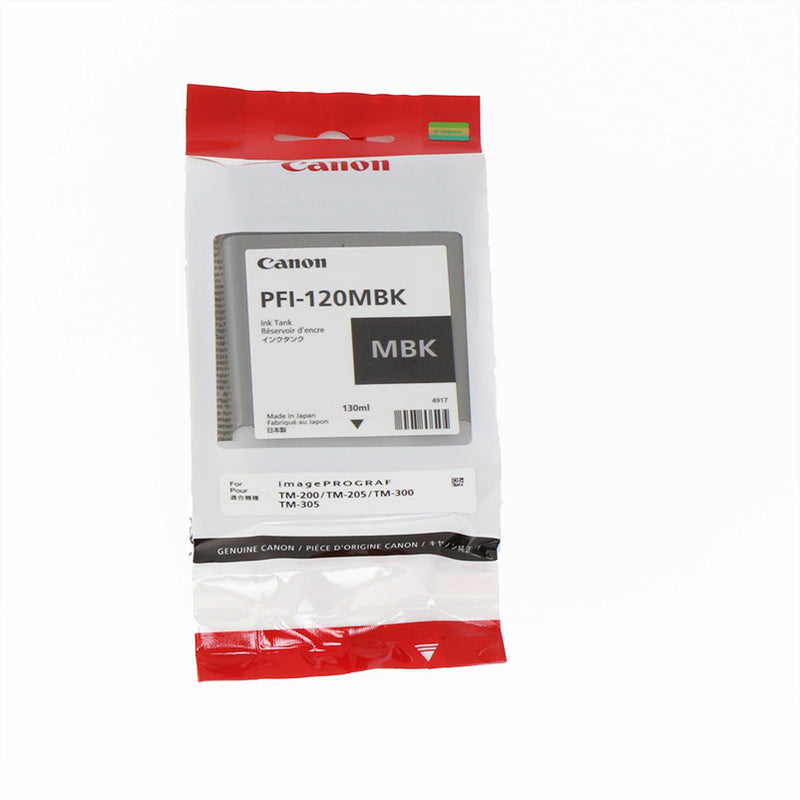 Canon PFI120 Negro Mate Cartucho de Tinta Original - 2884C001