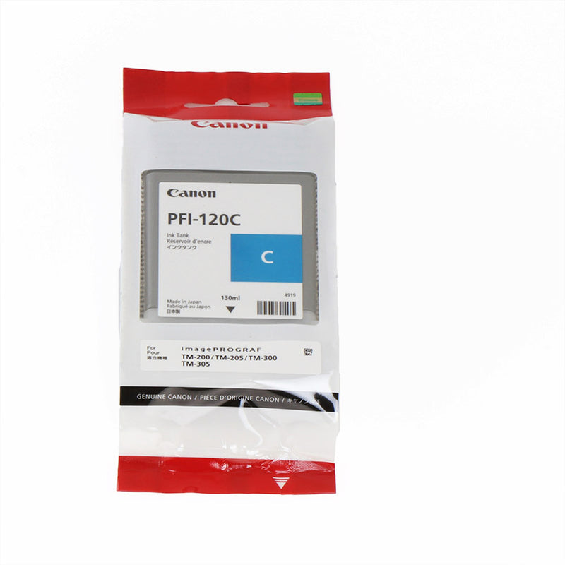 Canon PFI120 Cyan Cartucho de Tinta Original - 2886C001