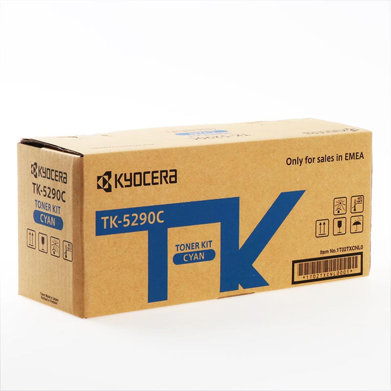 Kyocera TK5290 Cyan Cartucho de Toner Original - 1T02TXCNL0/TK5290C