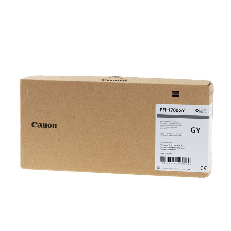 Canon PFI1700GY Gris Cartucho de Tinta Original