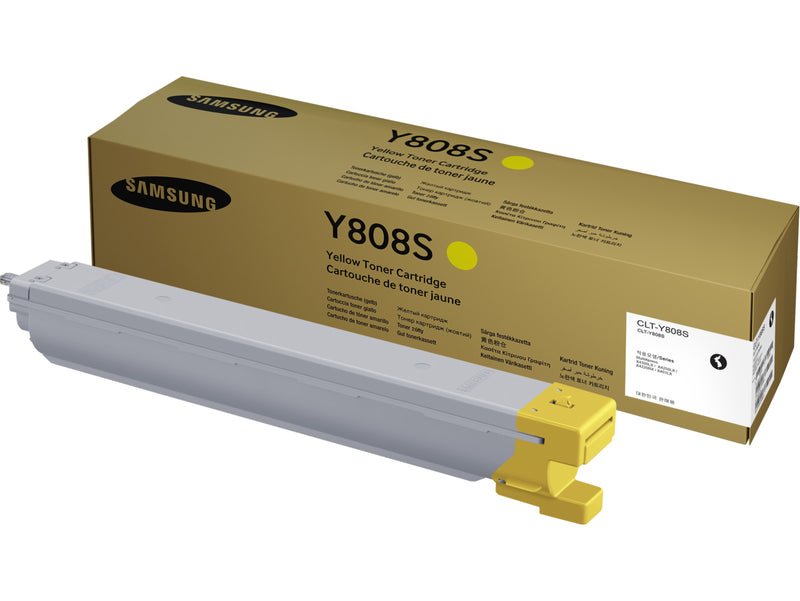 Samsung CLT-Y808S Amarillo Cartucho de Toner Original - SS735A