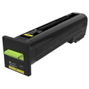 Lexmark CS820/CX820/CX825/CX860 Amarillo Cartucho de Toner Original - 72K20Y0/72K20YE