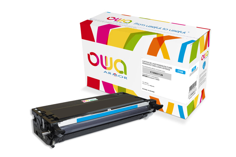 Armor Owa S051126 Cian Cartucho de Tóner Compatible Premium Epson