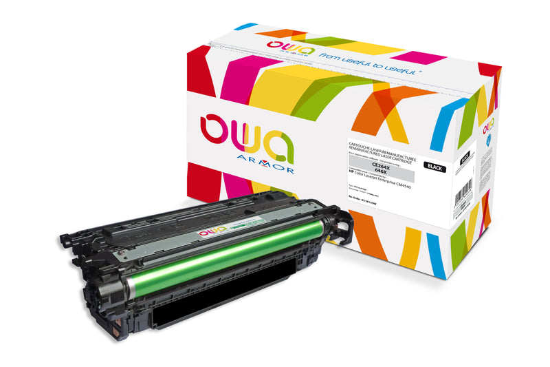 Armor Owa 646X CE264X Negro Cartucho de Tóner Compatible Premium Hp