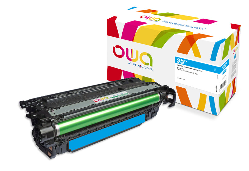 Armor Owa 656X CF461X Cian Cartucho de Tóner Compatible Premium Hp