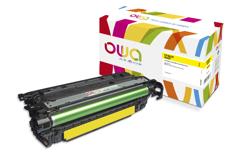 Armor Owa 656X CF462X Amarillo Cartucho de Tóner Compatible Premium Hp