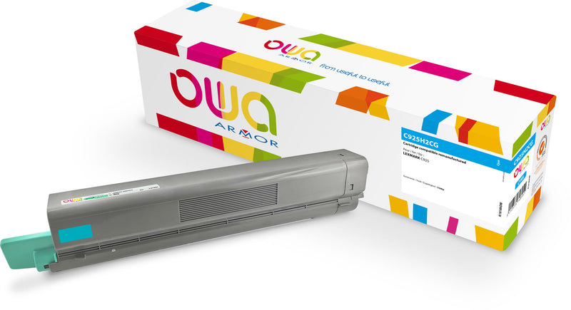 Armor Owa C925H2CG Cian Cartucho de Tóner Compatible Premium Lexmark