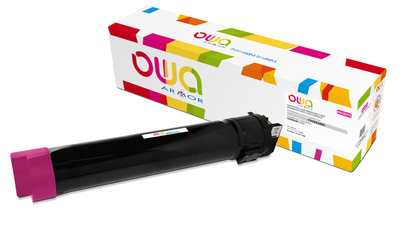 Armor Owa C950X2MG Magenta Cartucho de Tóner Compatible Premium Lexmark