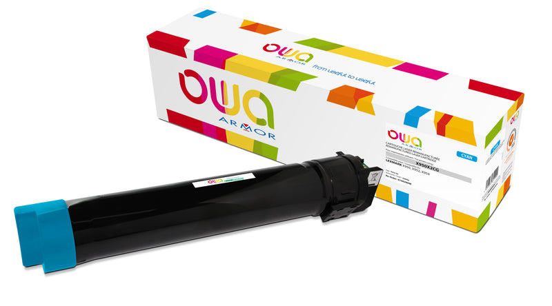 Armor Owa X950X2CG Cian Cartucho de Tóner Compatible Premium Lexmark