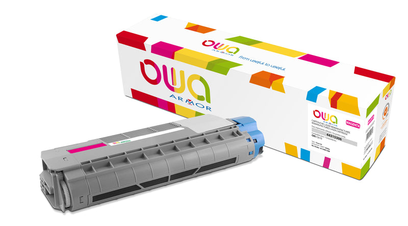 Armor Owa 44315306 Magenta Cartucho de Tóner Compatible Premium Oki