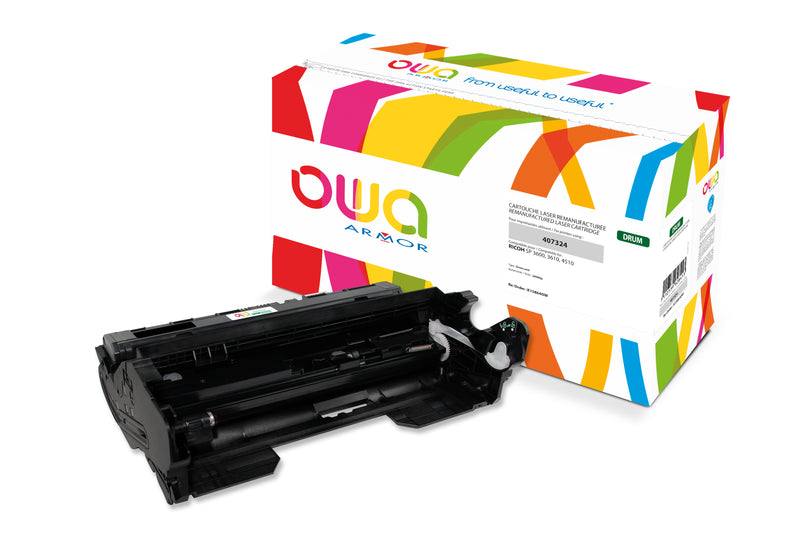 Armor Owa 407324 Negro Tambor Compatible Premium Ricoh